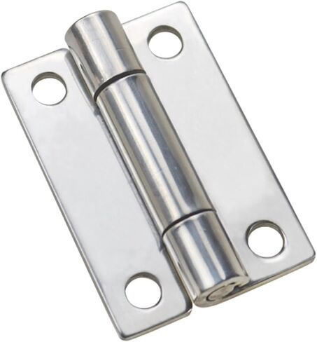 304 Stainless Steel Industrial 2.5 Inch Thick Axle Thickened Square Four-Corner Narrow Edge Hinge 1Pcs in Saudi Arabia