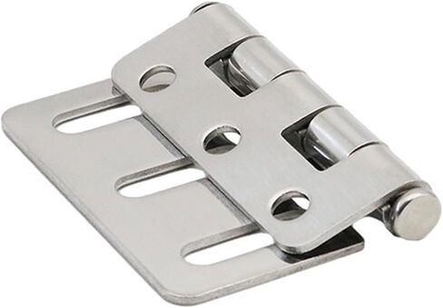 Asymmetric Waist Hole Linkage Door Hinge 304 Stainless Steel Industrial Equipment Box Cabinet 1Pcs in Saudi Arabia