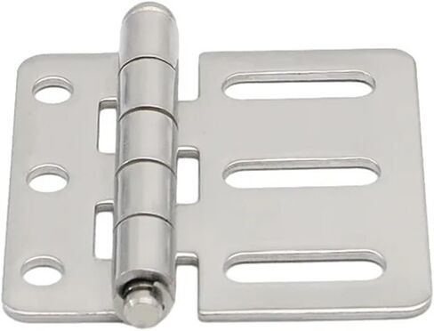 Asymmetric Waist Hole Linkage Door Hinge 304 Stainless Steel Industrial Equipment Box Cabinet 1Pcs in Saudi Arabia