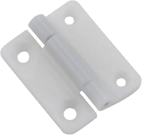 Black Plastic Torque Hinge Folding Industrial Hinge 1Pcs(White-0.08N.m) in Saudi Arabia