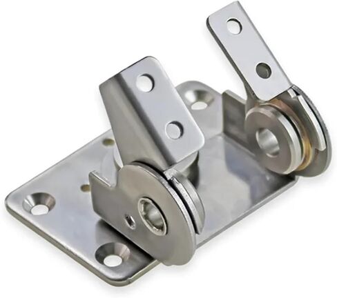 304 Stainless Steel Adjustable Positioning Rotating Tilting Torque Hinge with Dual Axes 1Pcs in Saudi Arabia