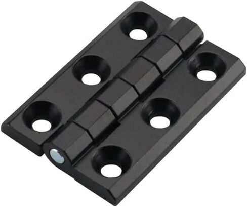 Mechanical Zinc Alloy Black Industrial Heavy-Duty Hinges in Distribution Cabinets 1Pcs in Saudi Arabia