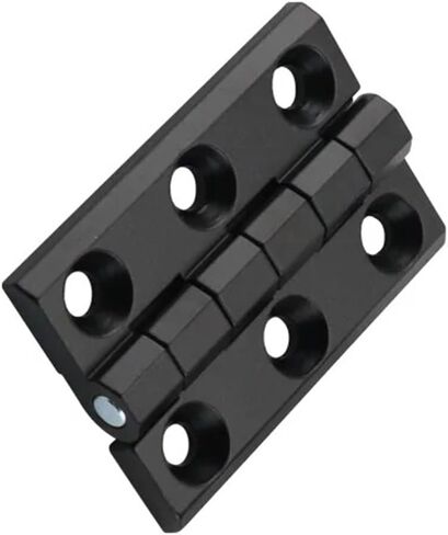 Mechanical Zinc Alloy Black Industrial Heavy-Duty Hinges in Distribution Cabinets 1Pcs in Saudi Arabia