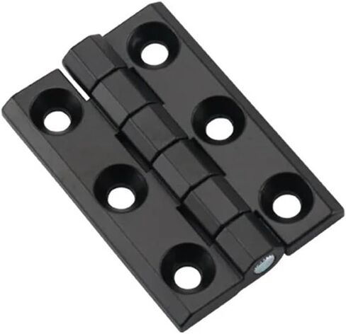 Mechanical Zinc Alloy Black Industrial Heavy-Duty Hinges in Distribution Cabinets 1Pcs in Saudi Arabia