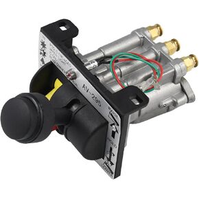 AV-295 AV295 صمامات التحكم في نقل الهواء مع مفتاح PTO 328388-79X 329358X صمامات التحكم PTO للشاحنة المتوافقة مع صمام التحكم في سحب الطاقة لمقطورة الشاحنة (PTO ومضخة التفريغ) AV-295 AV295 in Kuwait