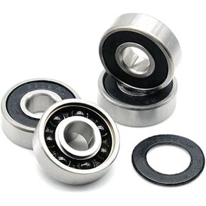 2PC S689RS 9x17x5mm ABEC-7 Stainless Steel Hybrid Ceramic Bearings Rubber Sealed Bearing 689 689RS in Saudi Arabia