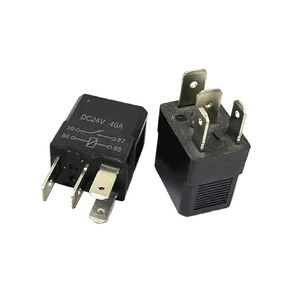 1 قطعة أربعة دبابيس 5 دبابيس 40A 12V24V سيارة مضخة زيت تكييف الهواء مروحة عالية شعاع التتابع (40A12V 5 دبابيس) in Kuwait