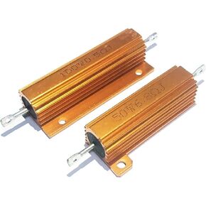 Water Oil Coolant Hose, Aluminum Housing Wirewound Resistor 100W 100-800 ohm RX24(100W-500 Ohm) in Saudi Arabia