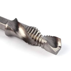 M10 Taper Drill, M10 HSS 1/4 Hex Shank Drill and Tap Taper Drill Bits Power Tool Part, Suitable for Soft Metals, Aluminum Plates,, Countersink Bits in Kuwait