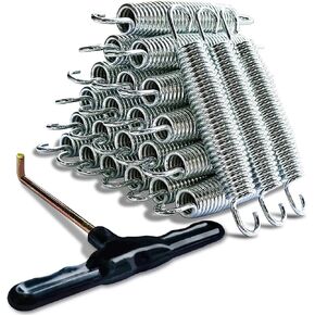 5.5 Inch Trampoline Springs Universal Replacement Trampoline Springs Heavy Duty Stainless Steel Trampoline Accessories with T Hook in Saudi Arabia