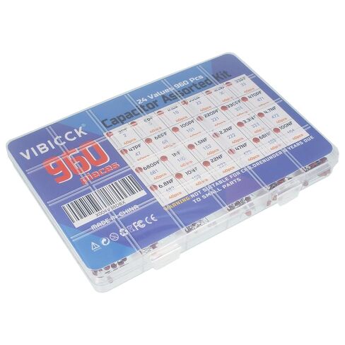 24 قيمة 960 قطعة 2pF-0.1 فائق التوهج 50 فولت مجموعة متنوعة من مكثفات السيراميك مجموعة DIP رقاقة سيراميك متعددة الطبقات متجانسة DIY المكثفات الإلكترونية مع صندوق in Kuwait