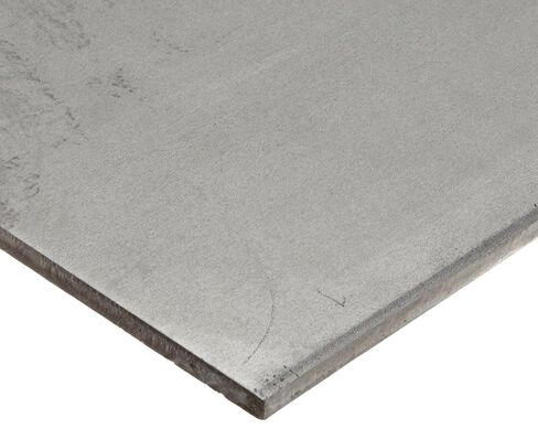 316 Stainless Steel Plate, Annealed, ASTM A240, 0.25" Thick, 12" Width, 12" Length, OnlineMetals in Saudi Arabia
