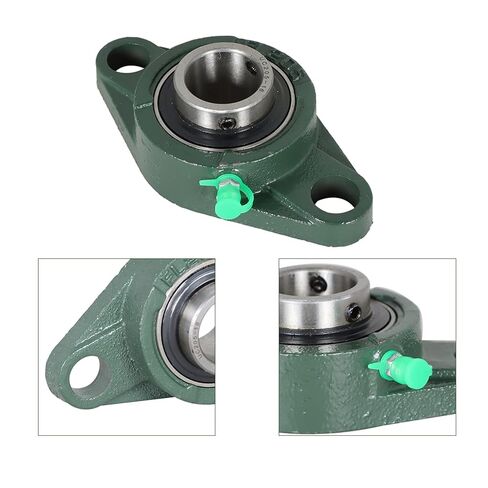 10Pcs UCFL205-16 Pillow Block Bearings 1 Inch Bore Mounted Pillow Block Bearings 2 Bolt, Self Alignment in Saudi Arabia