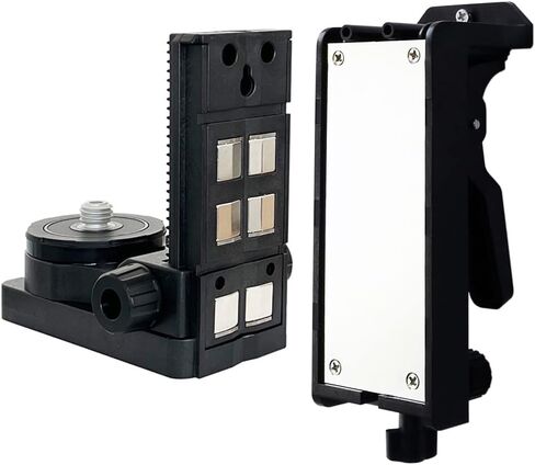 Strong Magnetic L-Bracket Wall Mounted for Laser Level Holder Stand Support with Updated Magnetic Pivoting Base can be Adsorbed on The Tube in Saudi Arabia