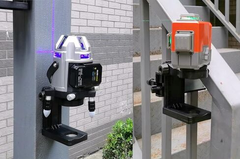 Strong Magnetic L-Bracket Wall Mounted for Laser Level Holder Stand Support with Updated Magnetic Pivoting Base can be Adsorbed on The Tube in Saudi Arabia
