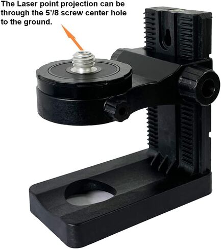 Strong Magnetic L-Bracket Wall Mounted for Laser Level Holder Stand Support with Updated Magnetic Pivoting Base can be Adsorbed on The Tube in Saudi Arabia