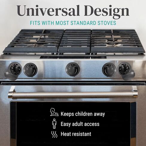KidCo Stove Knob Covers, Charcoal in Saudi Arabia