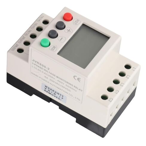 JVR800-2 Voltage Monitor, Phase Sequence Relay, 3 Phase Voltage Relay Voltage Relay Phase Sequence Relay Over Voltage Protector 3 Phase in Saudi Arabia