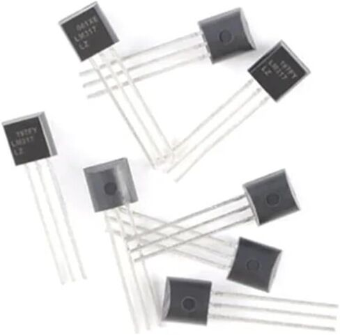 LM317 TO92 LM317LZ LM317L منظم الجهد 1.2 فولت إلى 37 فولت 100mA 0.1A TO-92 20 قطعة in Saudi Arabia