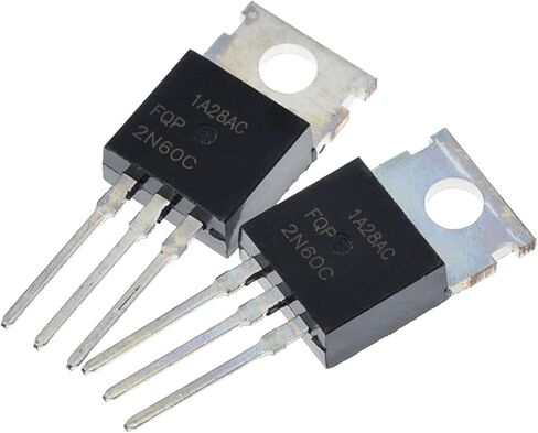 FQP2N60C FQP2N60 2N60 TO-220 TO220 MOSFET Tube 10Pcs in Saudi Arabia