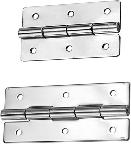 Automatic Folding Hinge Stainless Steel Mechanical Industrial Equipment Cabinet Doors 1Pcs(Small) in Saudi Arabia