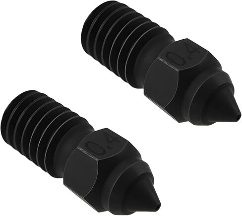 2 قطعة 0.2 مللي متر فوهات من الفولاذ المقسى للطابعة ثلاثية الأبعاد متوافقة مع Creality Ender 3 V3 SE Ender 7 Ender 5 S1 in Saudi Arabia