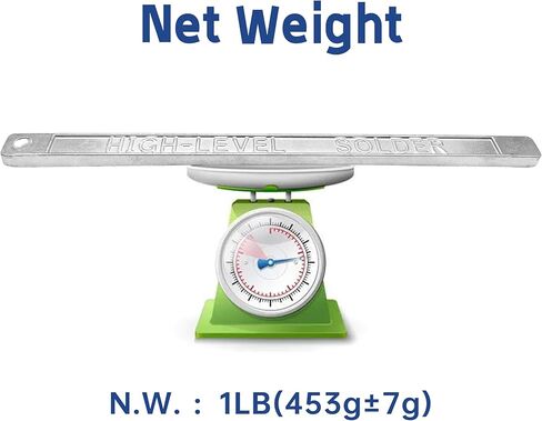 Solder Bar Sn60-Pb40 1lb Low Dross Sn60/Pb40 16oz (456g) in Saudi Arabia
