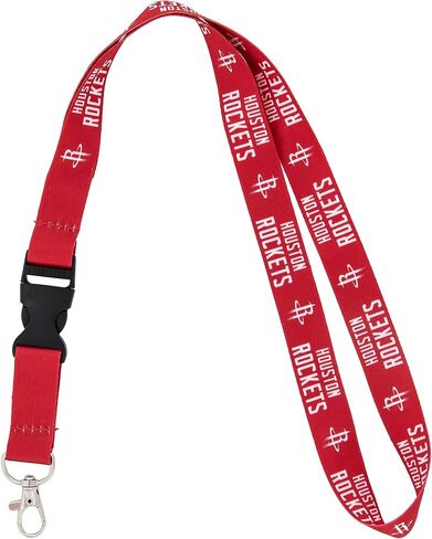 سلسلة مفاتيح Desert Cactus Houston Rockets Lanyard قابلة للفصل، NBA الانفصالية، إبزيم كبس، الرابطة الوطنية لكرة السلة، مفاتيح السيارة، حامل شارة الهوية (الحبل 1) in Saudi Arabia