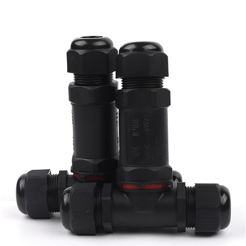 M25 T-Type 6-16mm Cable Wire Connector 5 Pin Screw Terminal Block Tee 1Pcs in Saudi Arabia