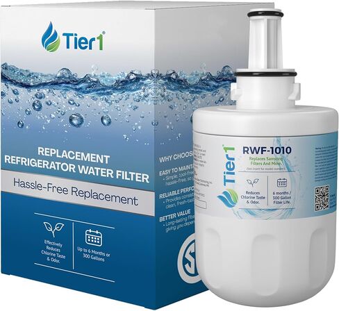 Tier1 DA29-00003G فلتر مياه الثلاجة | بديل لجهاز Samsung DA29-00003B، DA29-00003A، Aqua-Pure Plus، DA29-00003F، HAFCU1، WSS-1، WF289، فلتر الثلاجة in Kuwait