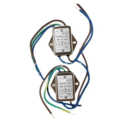 1 قطعة فلتر طاقة 220 فولت مع سلك مضاد للتدخل 10 أمبير تيار متردد CW1B-10A-L(040)(DF200-6A-01L) in Kuwait