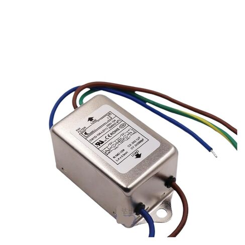 فلتر الطاقة CW1D 6A 10A مع خط L AC مرحلة واحدة 220 فولت مرحلة مزدوجة مضادة للتدخل (CW1D-10A-L) in Kuwait