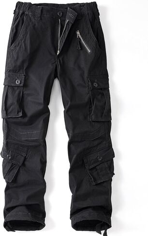 Camo Cargo Pants for Women Casual Work Combat Ripstop Hiking Pants with 9 Pockets in Saudi Arabia