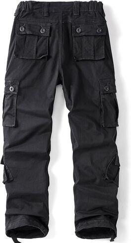 Camo Cargo Pants for Women Casual Work Combat Ripstop Hiking Pants with 9 Pockets in Saudi Arabia