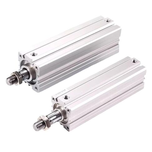1pcs Extended Stroke Pneumatic Cylinder Female Male Threads Thin Magnetic Switch ACQ32 40 50 63 ×110/120/125/130/140/150-S-B(Stroke 120-S-B,ACQ63) in Saudi Arabia