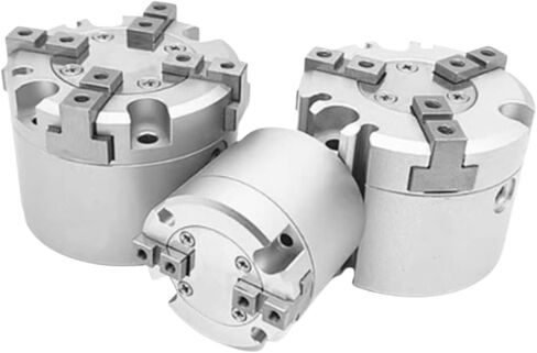 1pcs Finger Pneumatic Gripper Replacement Double Action Rotating Air Cylinder HFCI16 HFCY16 HFCI20/HFCY20/HFCX16/20/25/32/40/50/63(HFCI,Bore 40mm) in Saudi Arabia
