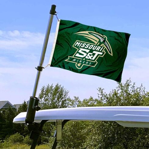 Missouri S&T Miners Boat and Small Golf Cart Flag in Saudi Arabia