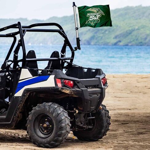 Missouri S&T Miners Boat and Small Golf Cart Flag in Saudi Arabia