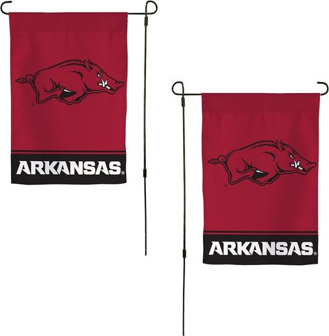 Desert Cactus University of Arkansas UA Garden Flag – 19 x 12 inch Arkansas Razorbacks Banner, For Outdoor Display and Events (Design A) in Saudi Arabia