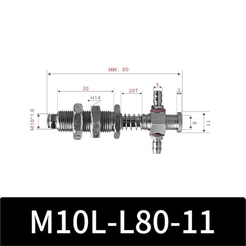 M10-11 Series Big Head Manipulator Pneuamtic Parts Fixture Rubber Sucker Pad Silicone Vacuum Suction Cup Mount(M10L-L80-11) in Saudi Arabia