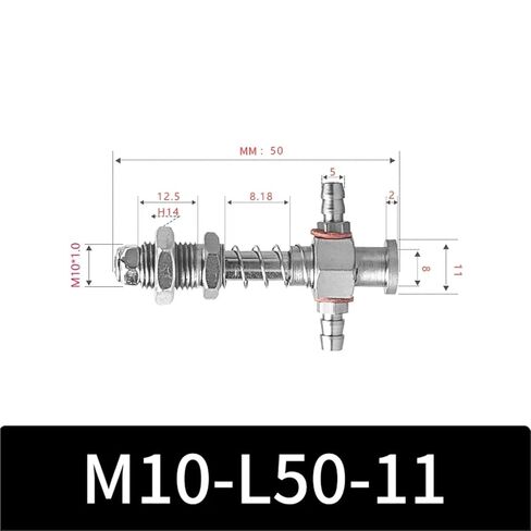 M10-11 Series Big Head Manipulator Pneuamtic Parts Fixture Rubber Sucker Pad Silicone Vacuum Suction Cup Mount(M10L-L80-11) in Saudi Arabia