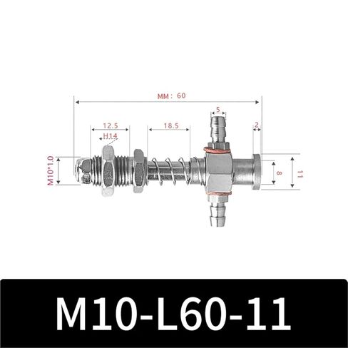 M10-11 Series Big Head Manipulator Pneuamtic Parts Fixture Rubber Sucker Pad Silicone Vacuum Suction Cup Mount(M10L-L80-11) in Saudi Arabia