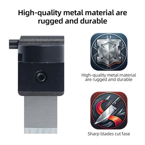 Filament Cutter Replacement Kit(2Pcs) Compatible with Flashforge AD5X: Print Head Scraper Module for Cut Consumable to Less Extruder Hotend Nozzle Clogging in Saudi Arabia