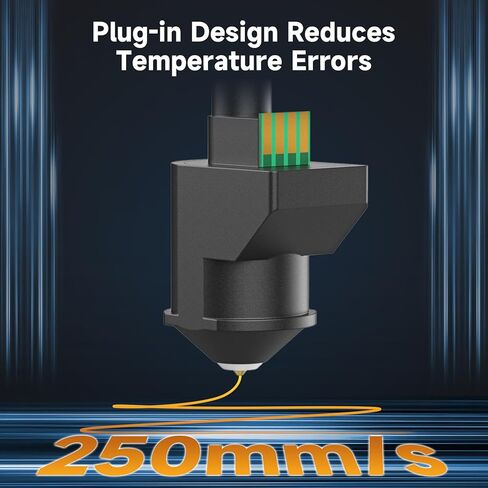 TINA2Plus Entina 3D Printer Ceramic Heating Block Hotend, 250MM/S High-Speed Printing,40S Fast Heating, Not Compatible to Other Versions of Tina2 3D Printer in Saudi Arabia