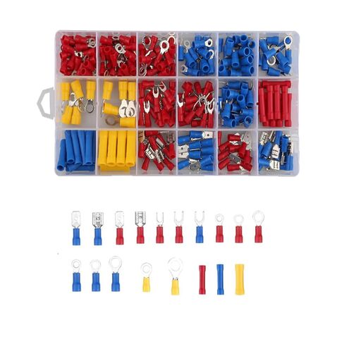 300Pcs Bullet Terminals Wire Connectors Female and Male 22-16/16-14/12-10 AWG Insulated Waterproof Terminals Male and Female Bullet Crimp Terminals Connectors kit in Saudi Arabia
