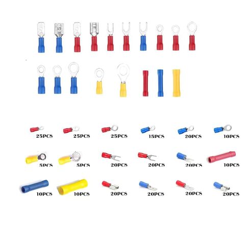 300Pcs Bullet Terminals Wire Connectors Female and Male 22-16/16-14/12-10 AWG Insulated Waterproof Terminals Male and Female Bullet Crimp Terminals Connectors kit in Saudi Arabia