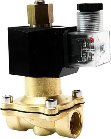 1/4 1/2 3/4 1 2 Inch Normally Open Brass Electric Water Valve 220VAC 24VDC 12VDC 24VAC 110VAC Solenoid 1Pcs(1/2",12VDC) in Saudi Arabia