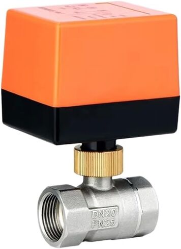 304 الفولاذ المقاوم للصدأ DC12V-24V أو AC220V صمام كروي مزود بمحرك 3 أسلاك 2 صمام كروي كهربائي للتحكم DN15 DN20 DN25 DN32 DN40 DN50 (DN15، AC220V) in Saudi Arabia