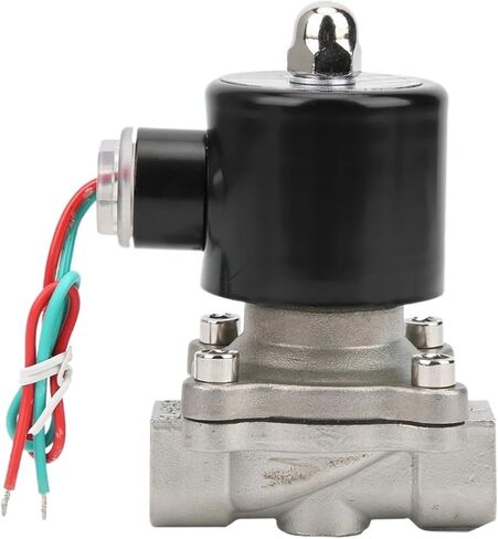 G3/8in Solenoid Valve Direct Acting Normally Closed Stainless Steel for Water Air Oil 2 Port Solenoid Valve Industrial Equipment(DC12V) in Saudi Arabia