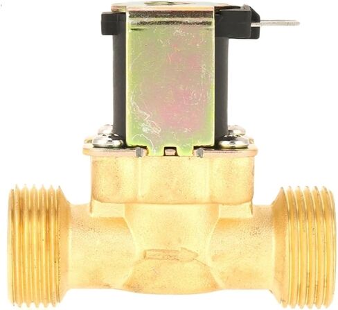 Electric Magnetic Valve Electric Valve NC Solenoid Valve DC12V G3/4 Normal Closed Brass Electric Solenoid Valve for Water in Saudi Arabia